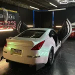 Aluko Glitter Metallic Gloss Aurora White Vinyl Wrap Car Wrap