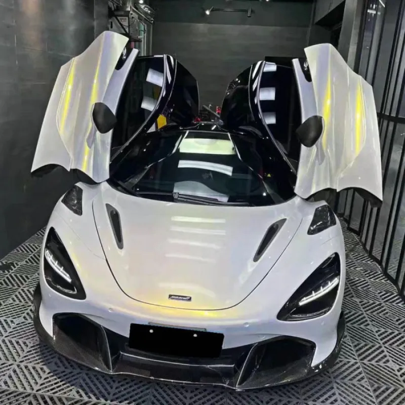 Aluko Gloss White Gold Vinyl Wrap Car Wrap