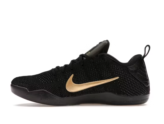 55555555555555Nike Kobe 11 Elite Low Black Mamba Collection Fade to Black 869459-001