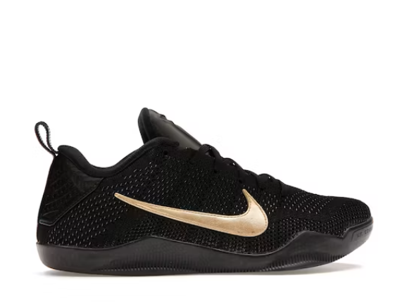 55555555555555Nike Kobe 11 Elite Low Black Mamba Collection Fade to Black 869459-001