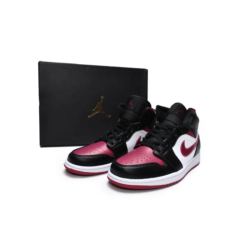 EM Sneakers Jordan 1 Mid Bred Toe