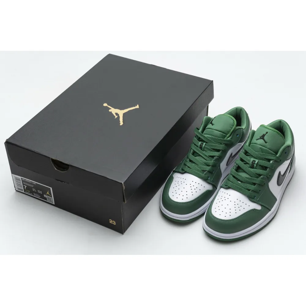 EM Sneakers Jordan 1 Low Pine Green