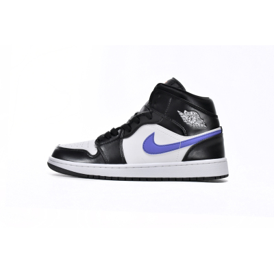 EM Sneakers Jordan 1 Mid Black Racer Blue White 01
