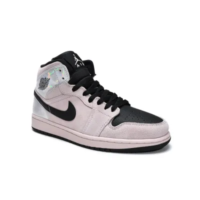 EM Sneakers Jordan 1 Mid Dirty Powder Iridescent 02