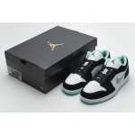 EM Sneakers Jordan 1 Low Island Green