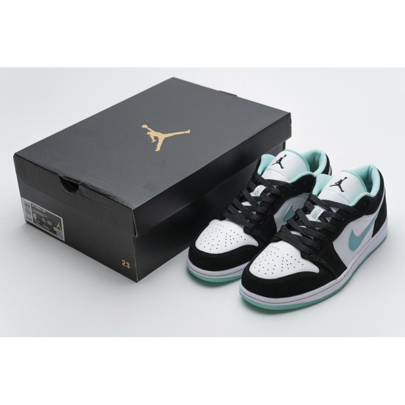 EM Sneakers Jordan 1 Low Island Green
