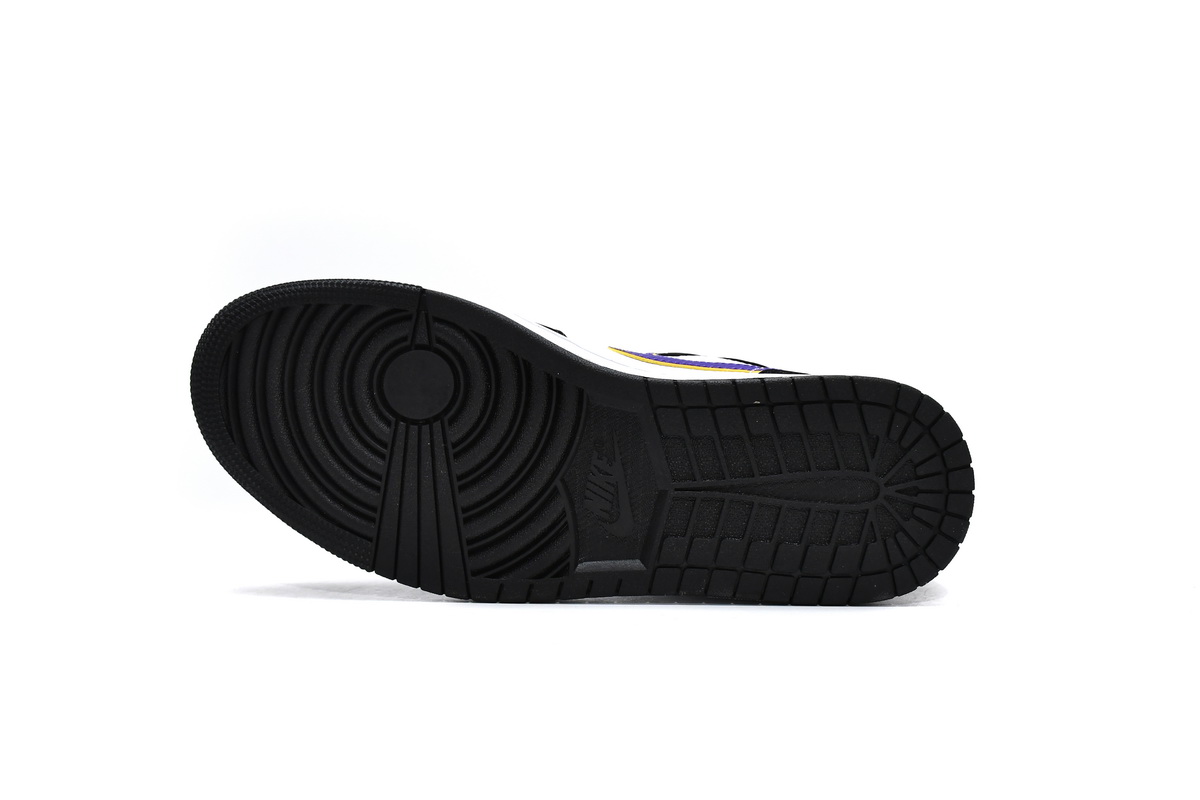 EM Sneakers Jordan 1 Mid Lakers Top 3