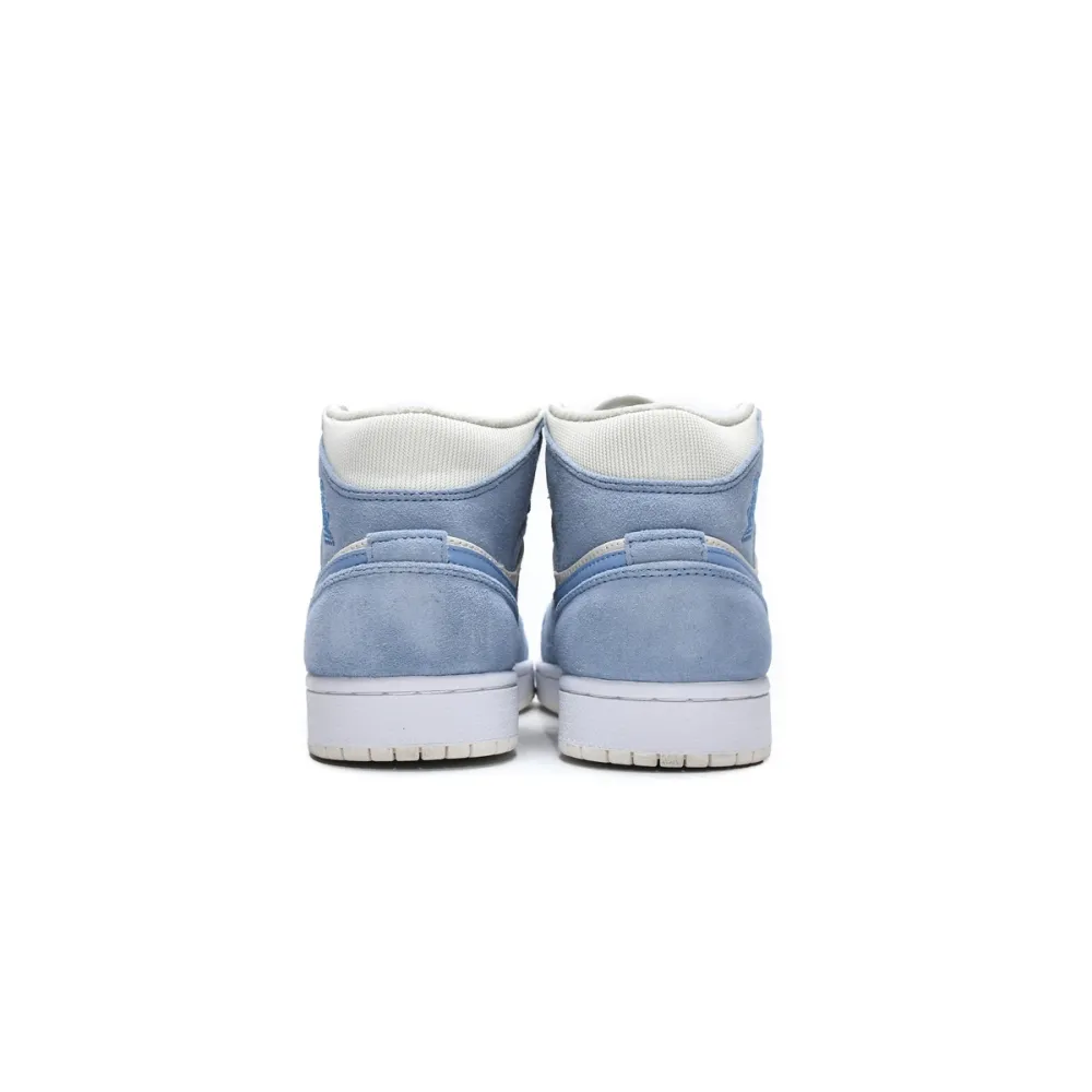 EM Sneakers Jordan 1 Mid Mixed Textures Blue