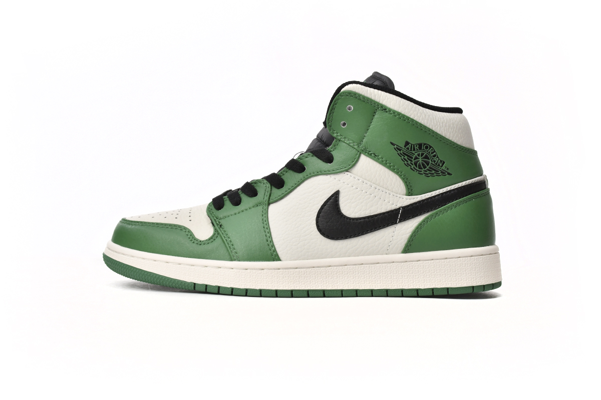 EM Sneakers Jordan 1 Mid Pine Green
