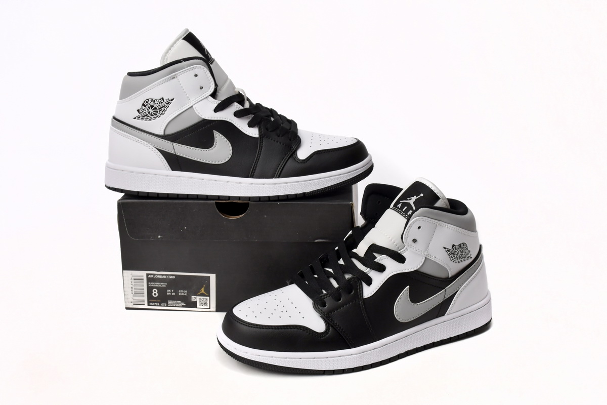 EM Sneakers Jordan 1 Mid White Shadow