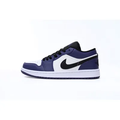 EM Sneakers Jordan 1 Low Court Purple White 01