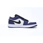 EM Sneakers Jordan 1 Low Court Purple White