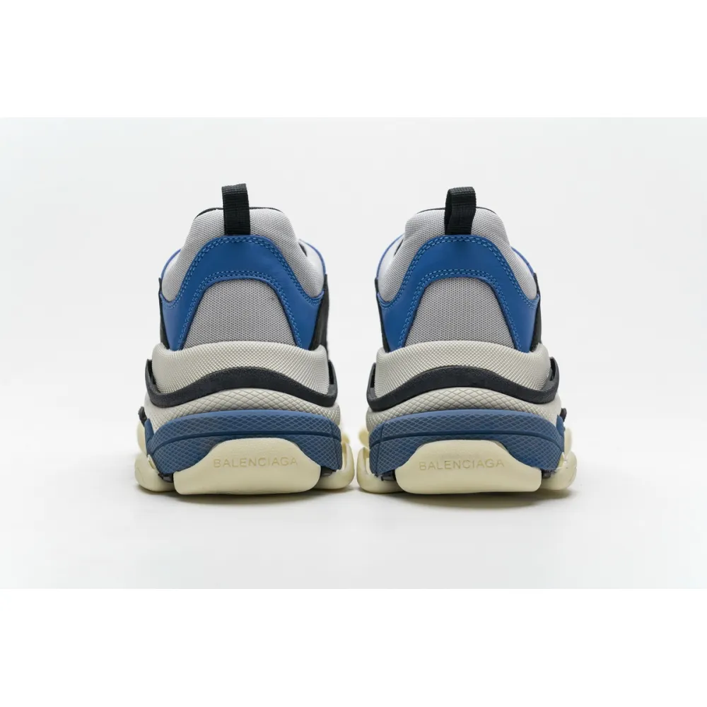 EM Sneakers Balenciaga Triple S Black Grey Blue