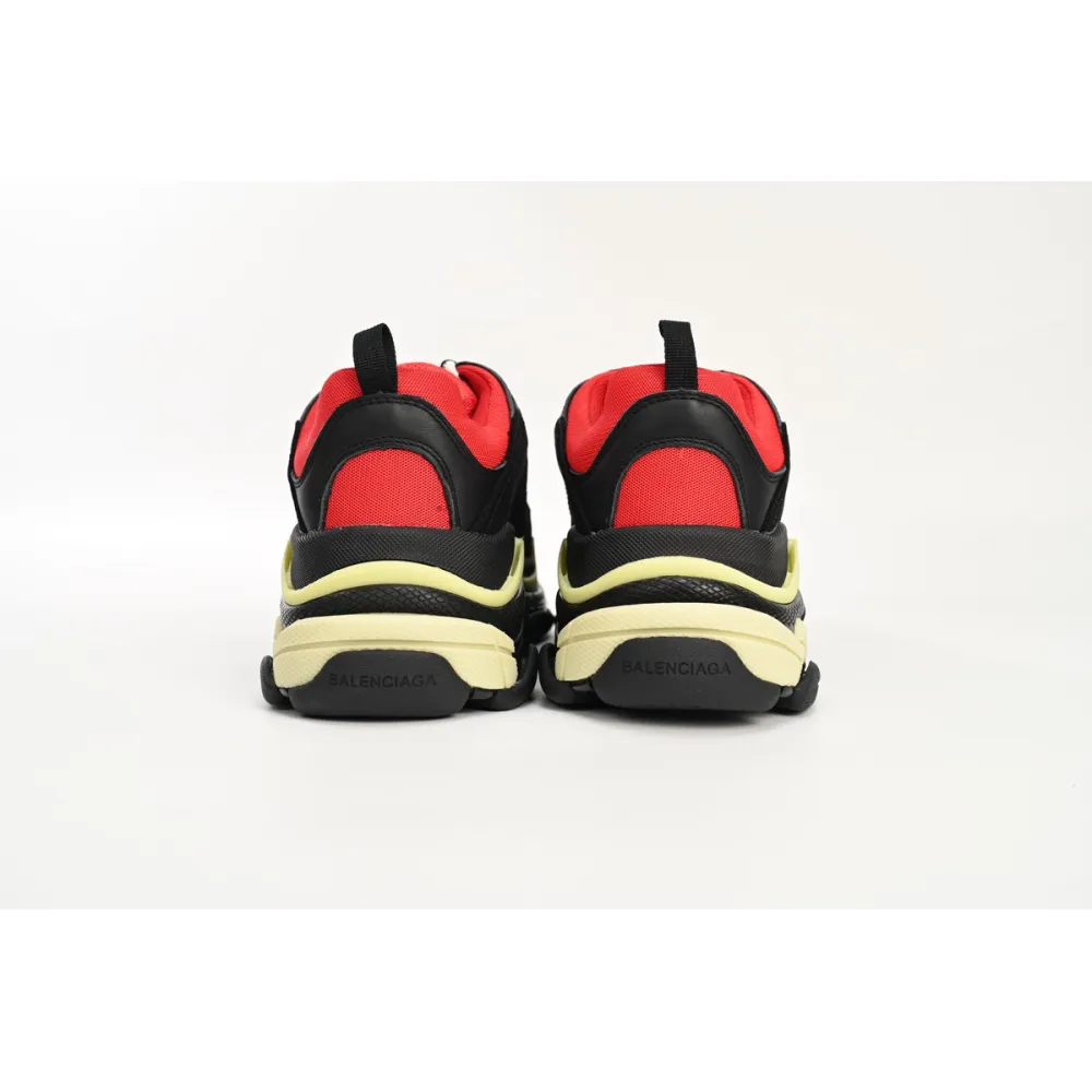 EM Sneakers Balenciaga Triple S Black White Red