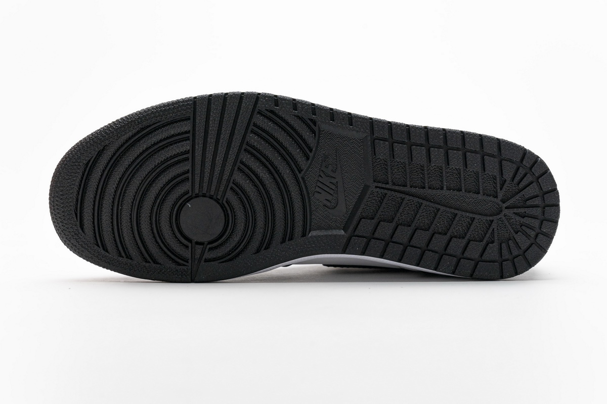 EM Sneakers Jordan 1 Retro High Black White