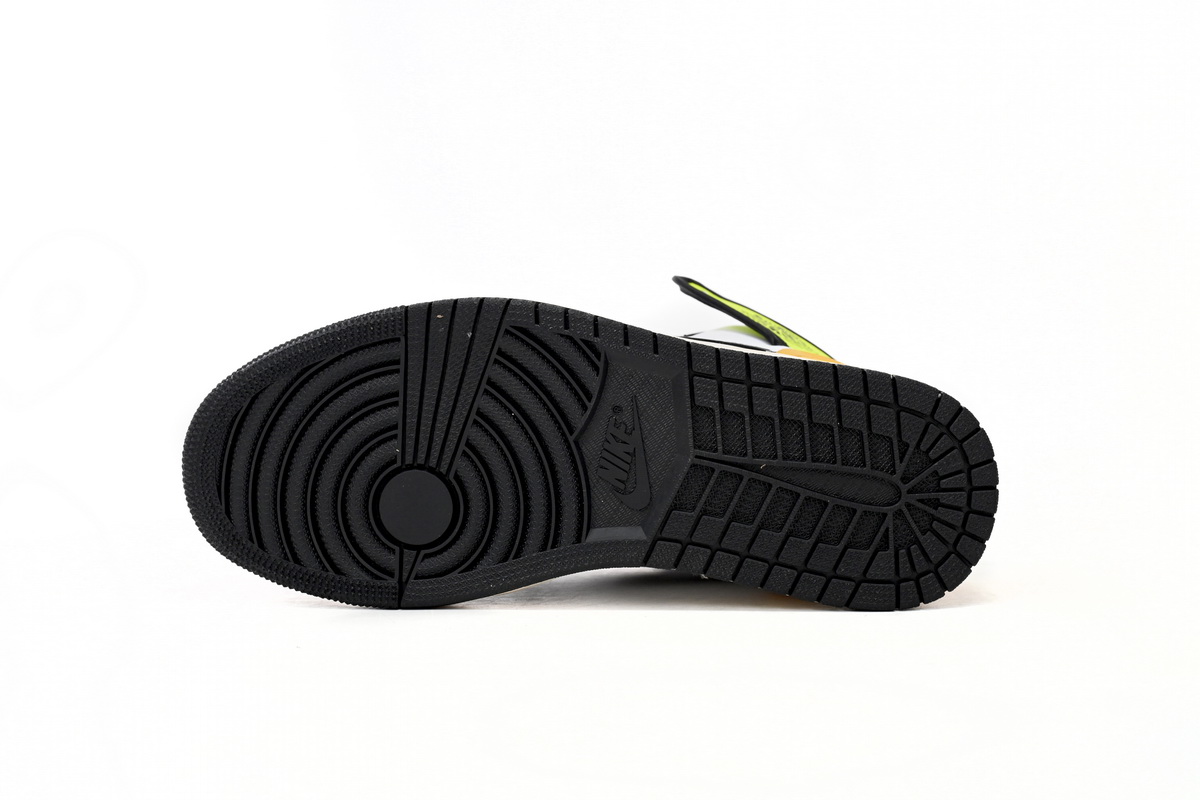 EM Sneakers Jordan 1 Retro High "White Black Volt University Gold"