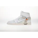 EM Sneakers Jordan 1 Retro High Off-White White