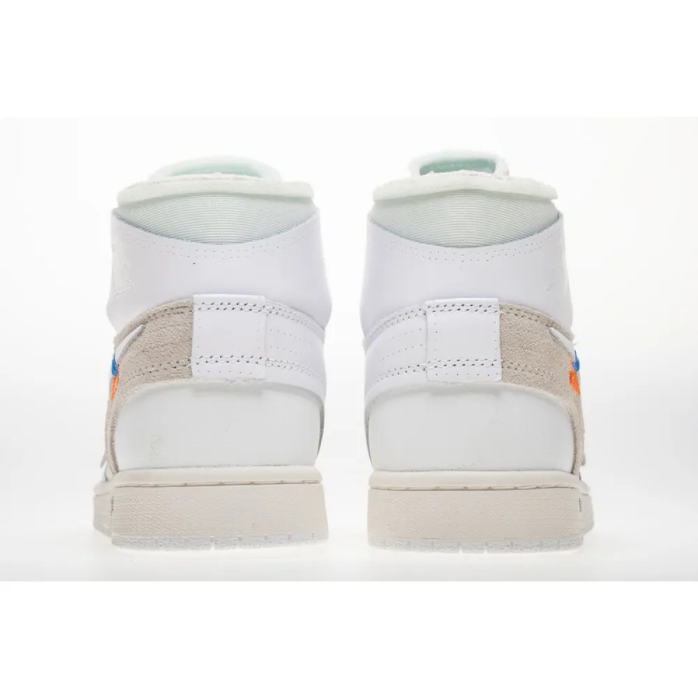 EM Sneakers Jordan 1 Retro High Off-White White