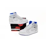 EM Sneakers Jordan 1 Retro High Zoom White Racer Blue