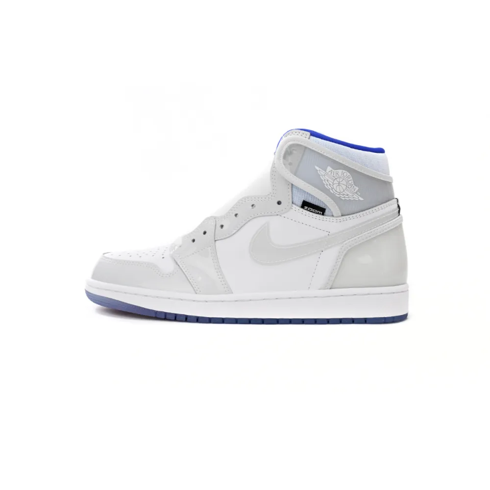 EM Sneakers Jordan 1 Retro High Zoom White Racer Blue