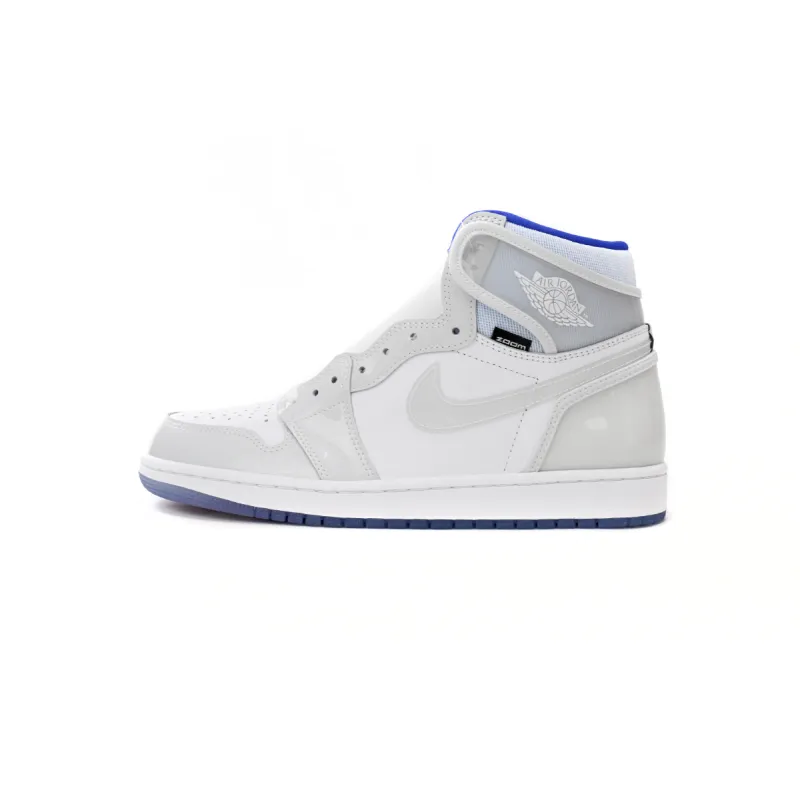 EM Sneakers Jordan 1 Retro High Zoom White Racer Blue
