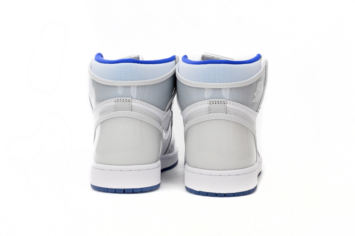 EM Sneakers Jordan 1 Retro High Zoom White Racer Blue