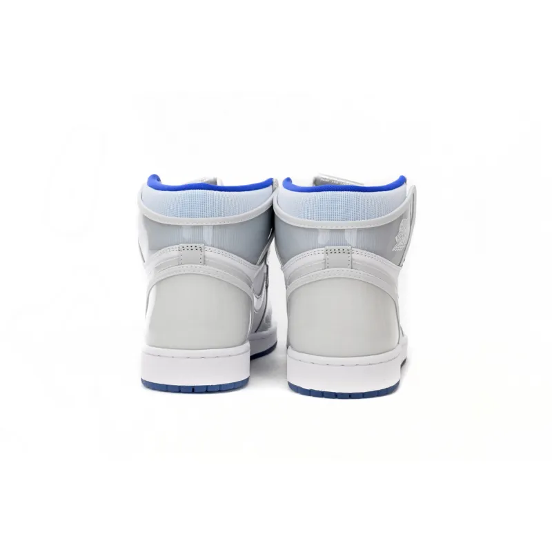 EM Sneakers Jordan 1 Retro High Zoom White Racer Blue