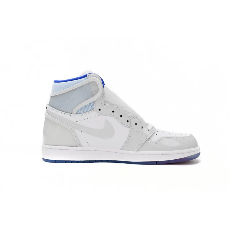 EM Sneakers Jordan 1 Retro High Zoom White Racer Blue