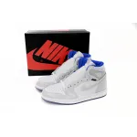 EM Sneakers Jordan 1 Retro High Zoom White Racer Blue