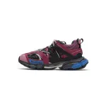 EMSneakers Balenciaga Tess S.Black Purplish Red（No lights)