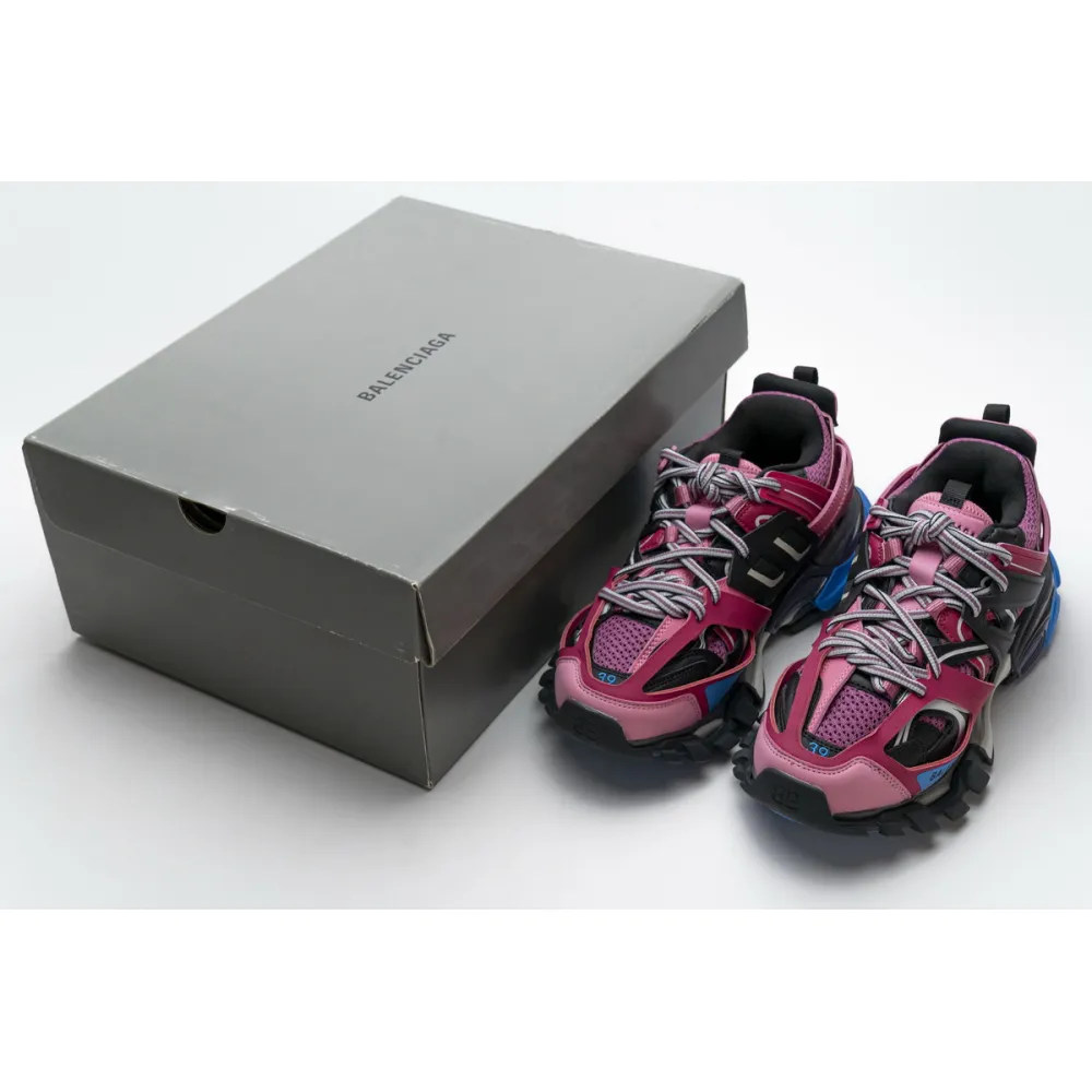 EMSneakers Balenciaga Tess S.Black Purplish Red（No lights)