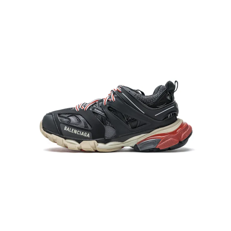 EM Sneakers Balenciaga Track Black Red（No lights)