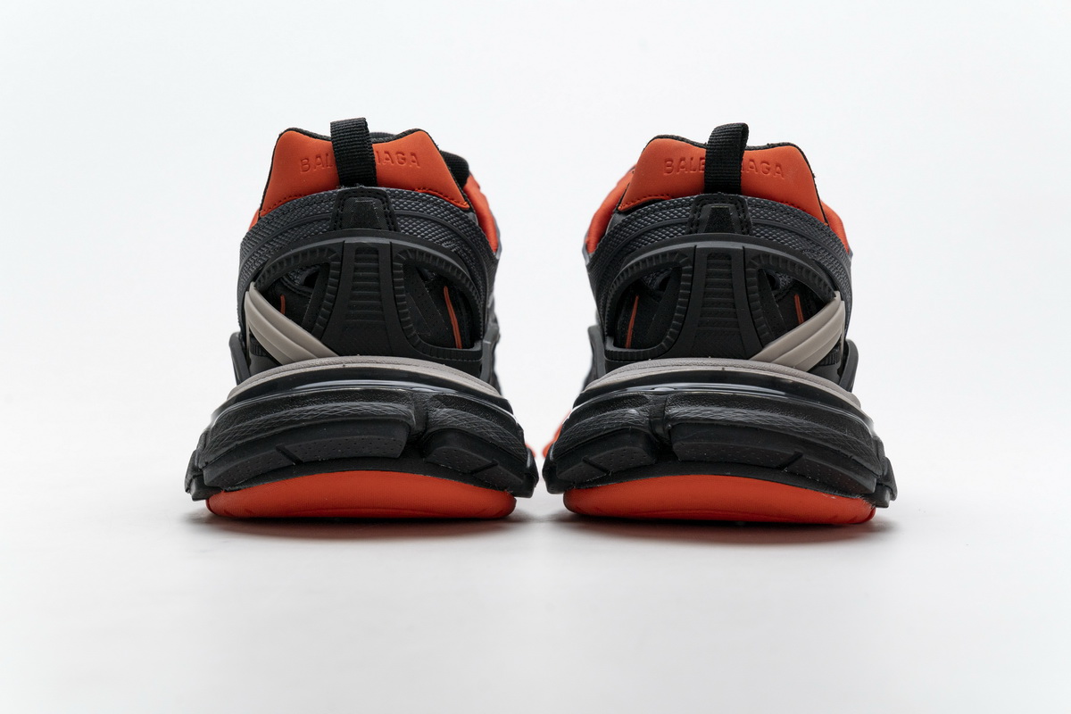 EM Sneakers Balenciaga Track 2 Sneaker Dark Grey Orange