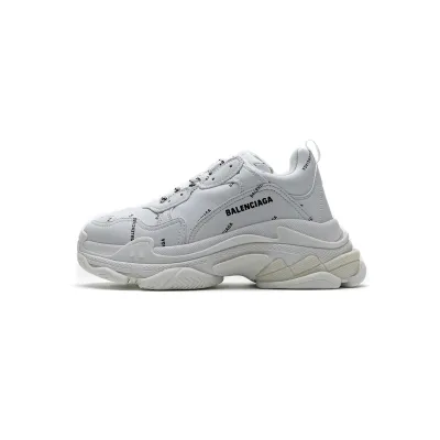 EM Sneakers Balenciaga Triple S White 01