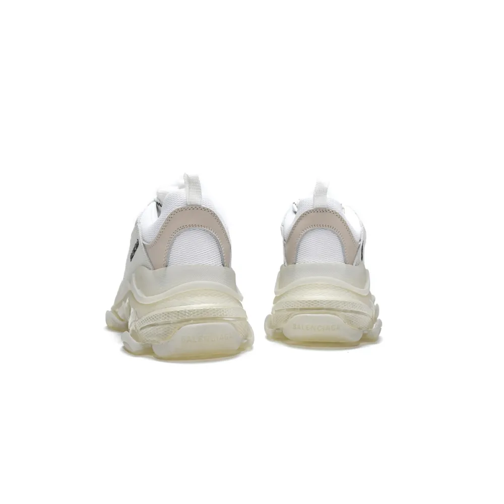 EM Sneakers Balenciaga Triple S White Clear Sole