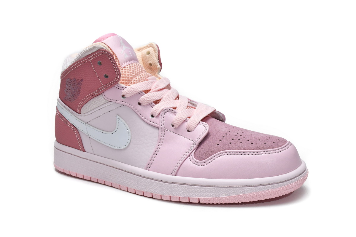 EM Sneakers Jordan 1 Mid Digital Pink