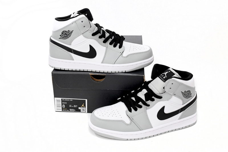 EM Sneakers Jordan 1 Mid Light Smoke Grey