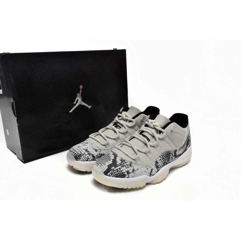EM Sneakers Jordan 11 Retro Low Snake Light Bone