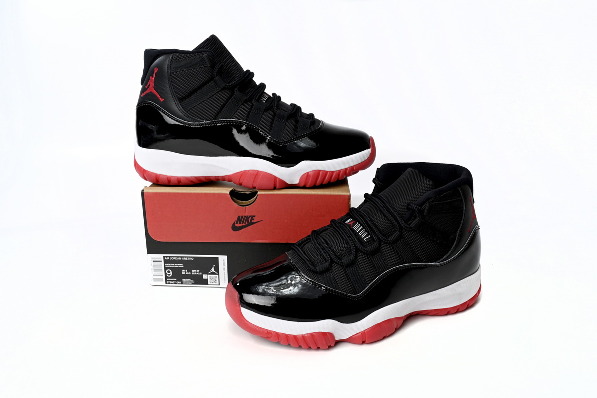 EM Sneakers Jordan 11 Retro Playoffs Bred (2019)