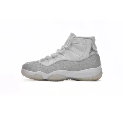 EM Sneakers Jordan 11 Retro White Metallic Silver 01