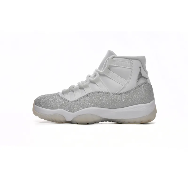 EM Sneakers Jordan 11 Retro White Metallic Silver