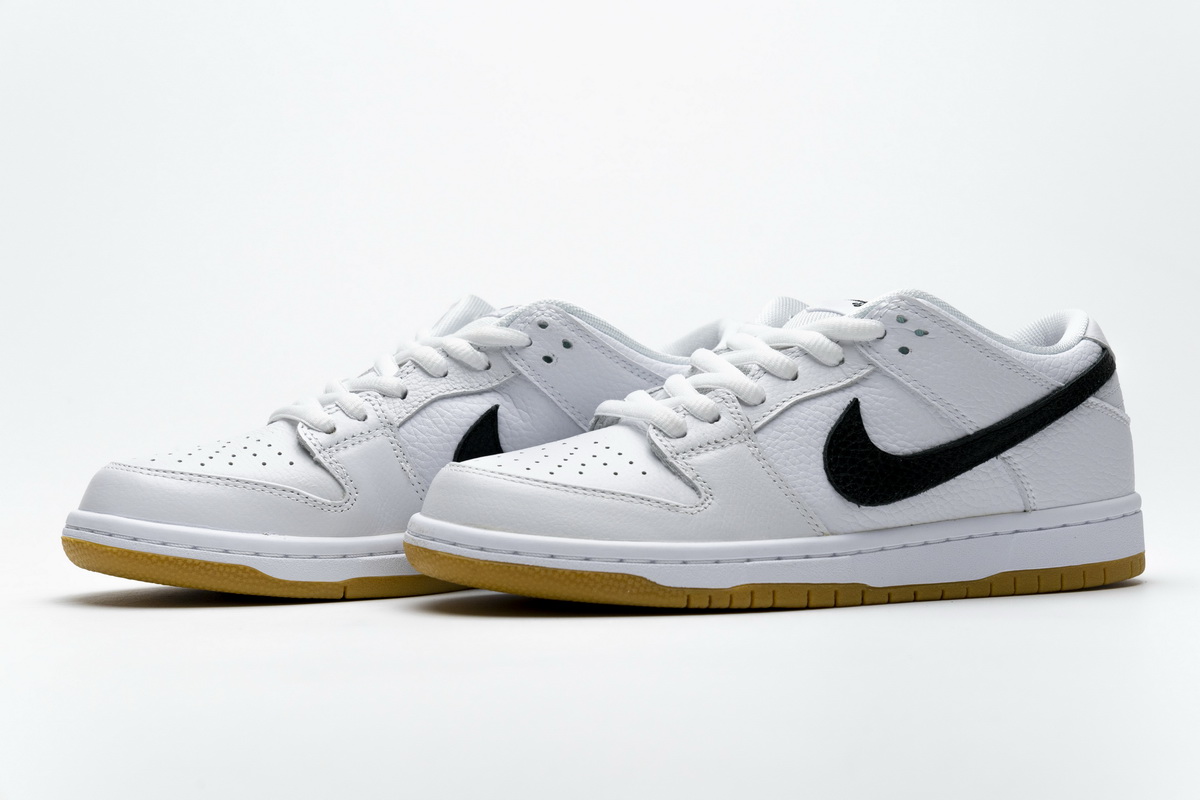 EM Sneakers Nike SB Dunk Low Orange Label White Black (2019)