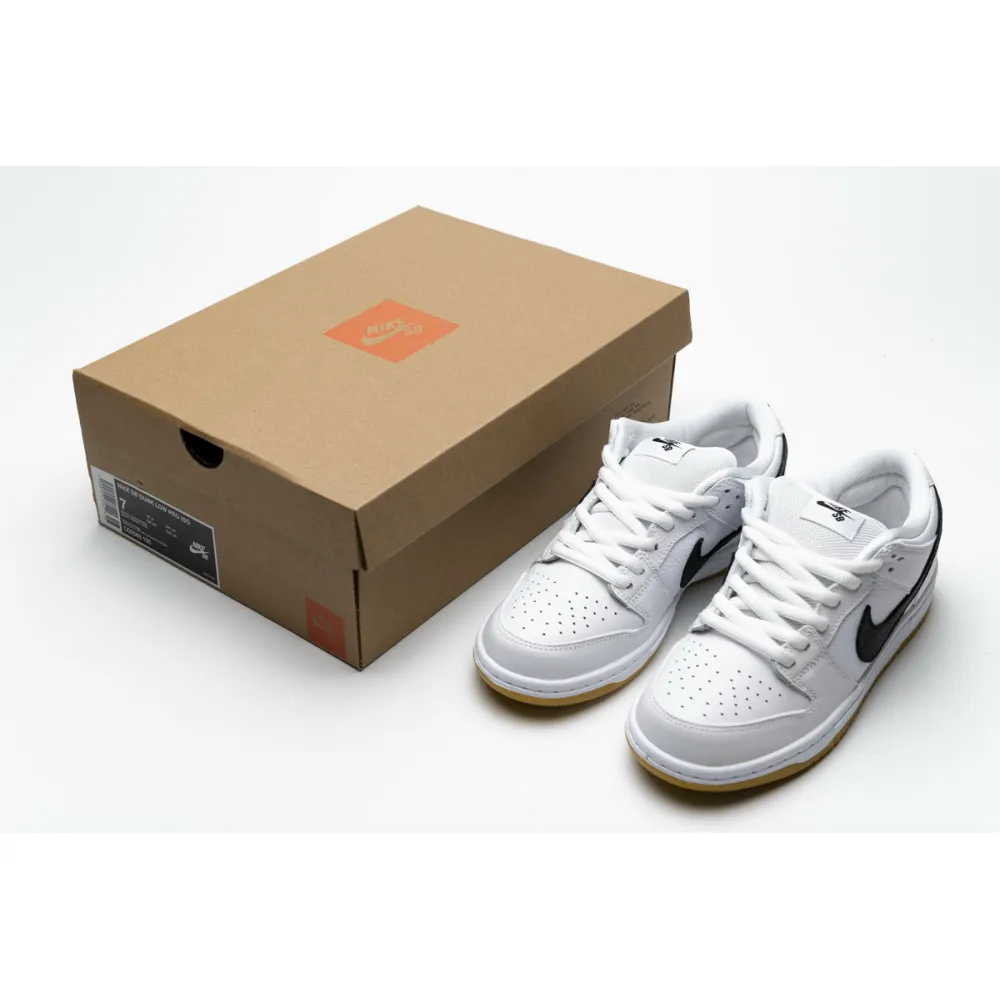 EM Sneakers Nike SB Dunk Low Orange Label White Black (2019)