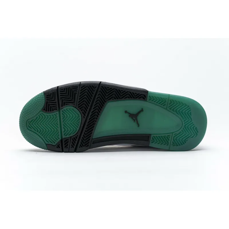 EM Sneakers Jordan 4 Retro Lucid Green Rasta