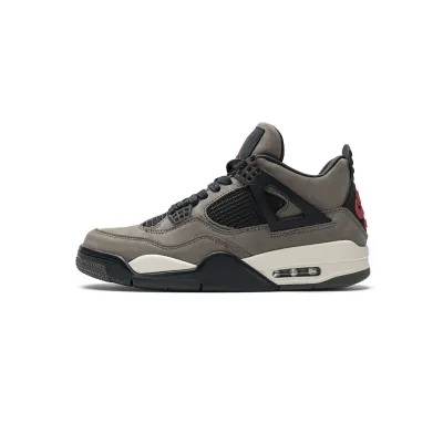EM Sneakers Travis Scott x Air Jordan 4 Retro Brown 01