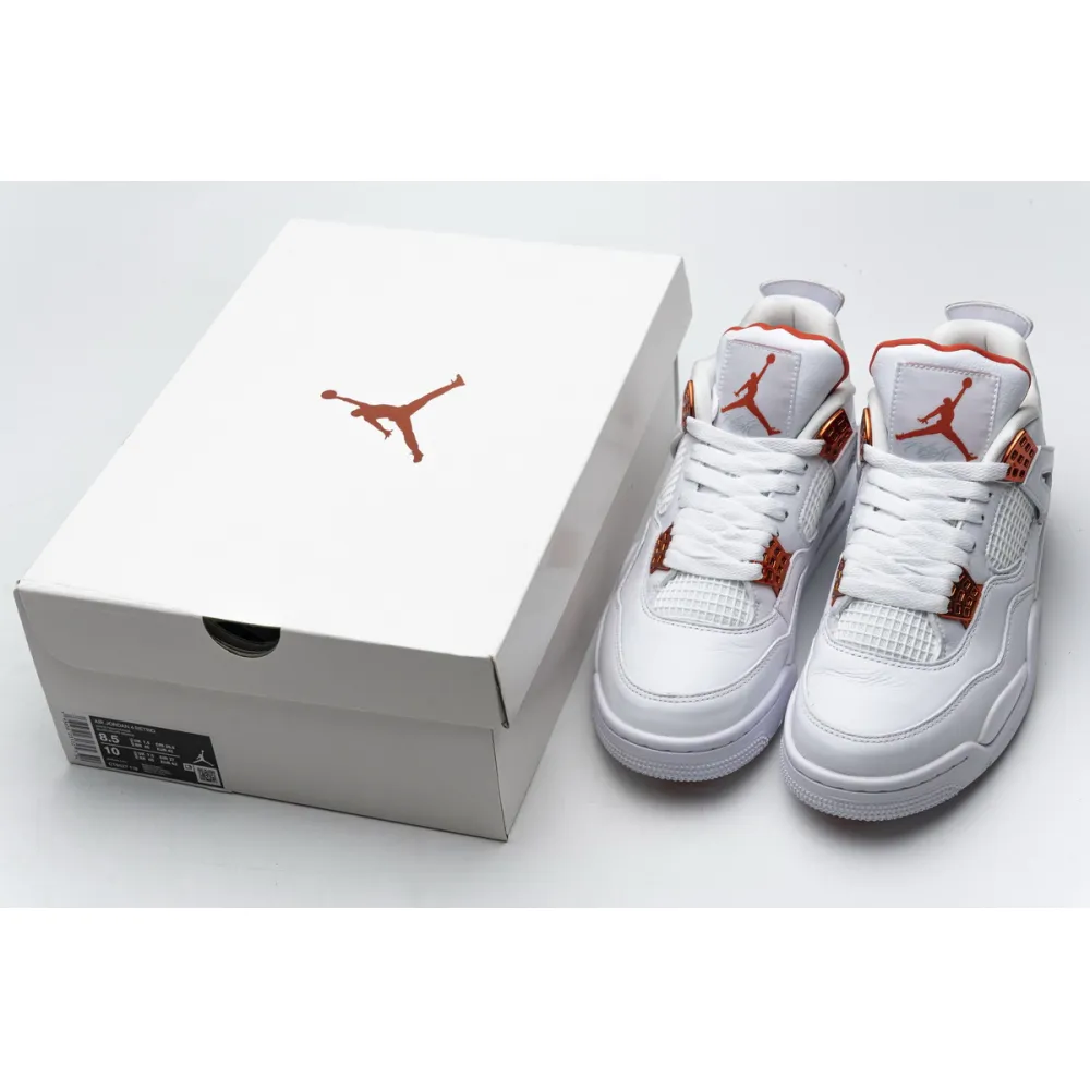 EM Sneakers Jordan 4 Retro Metallic Orange