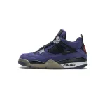 EM Sneakers Travis Scott x Air Jordan 4 Retro Purple