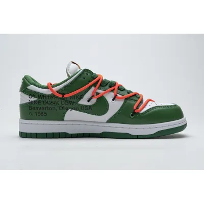 EM Sneakers Nike SB Dunk Low Off-White Pine Green 02