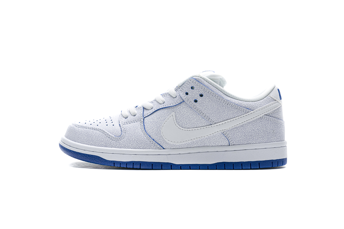 EM Sneakers Nike SB Dunk Low Premium White Game Royal