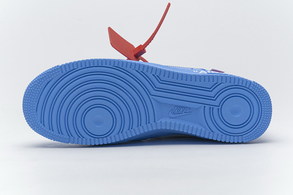 EM Sneakers Nike Air Force 1 Low Off-White MCA University Blue